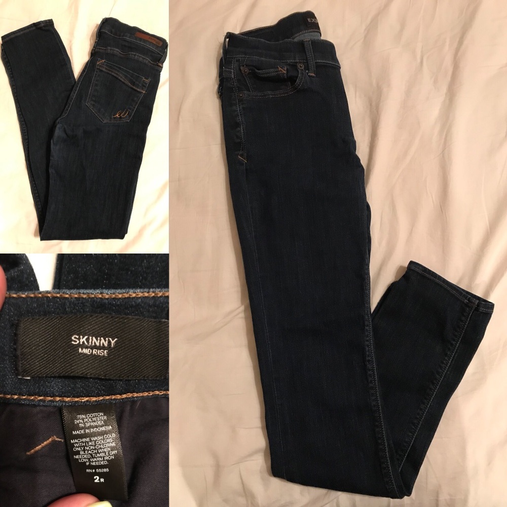 Skinny Mid-rise Express Jeans